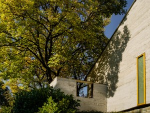 Hempcrete house by Martens Van Caimere Architecten