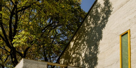 Hempcrete house by Martens Van Caimere Architecten