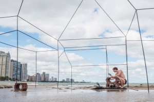 House installation by Sarah FitzSimons Chicago Architecture Biennial 2015