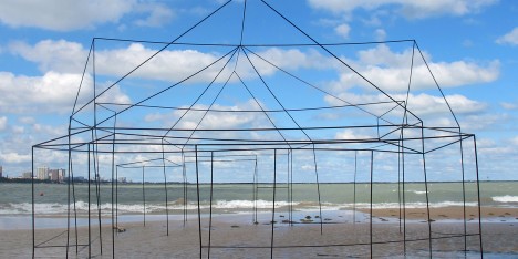 House installation by Sarah FitzSimons Chicago Architecture Biennial 2015