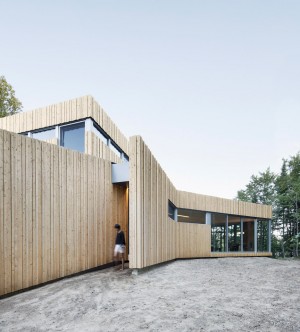 House on Lac Grenier by Paul Bernier