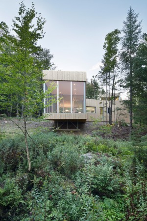 House on Lac Grenier by Paul Bernier