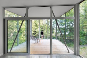 House on Lac Grenier by Paul Bernier