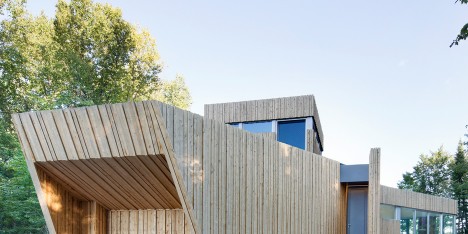 House on Lac Grenier by Paul Bernier