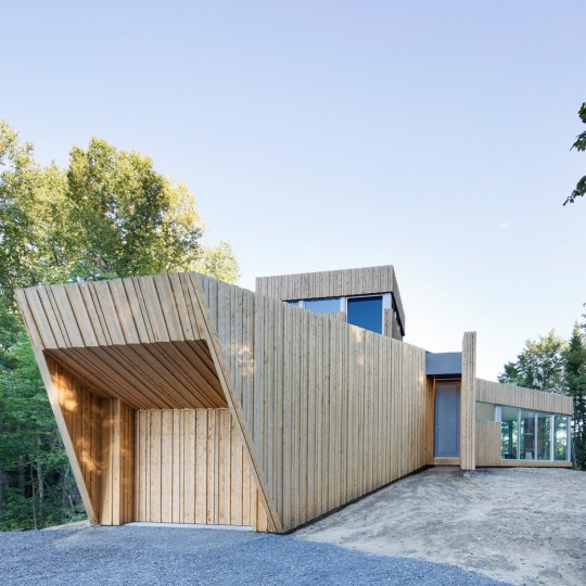 House on Lac Grenier by Paul Bernier