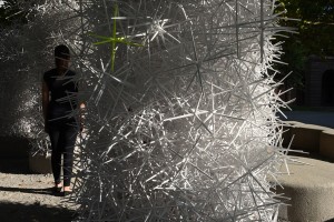 ICD Aggregate Pavilion by University of Stuttgart Institute for Computational Design