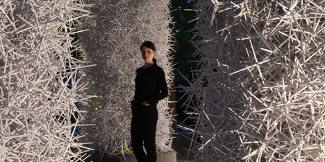 ICD Aggregate Pavilion by University of Stuttgart Institute for Computational Design