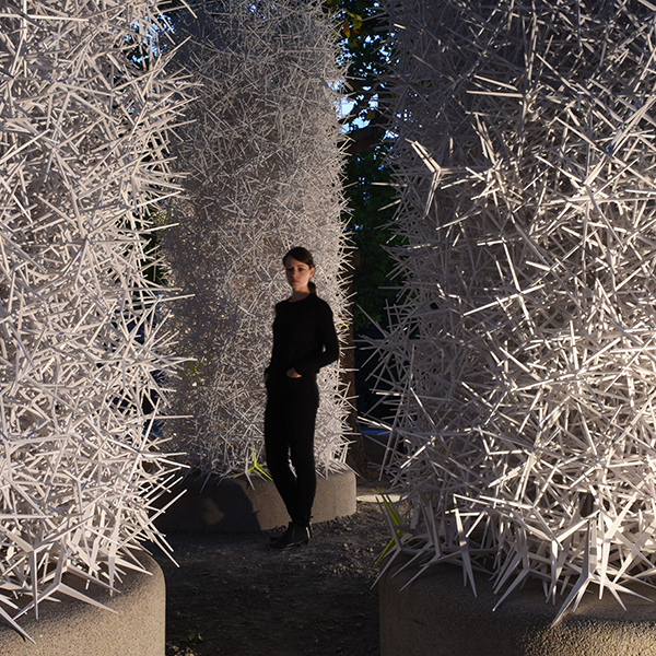 ICD Aggregate Pavilion by University of Stuttgart Institute for Computational Design