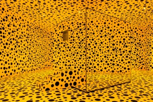 In Infinity installation by Yayoi Kusama for Louisiana MoMa
