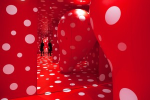 In Infinity installation by Yayoi Kusama for Louisiana MoMa