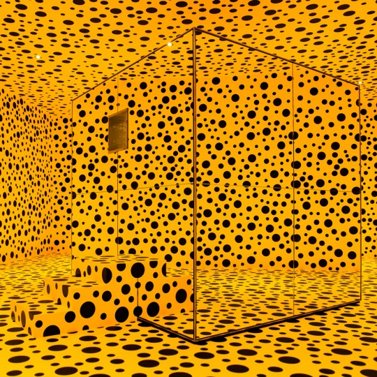 In Infinity installation by Yayoi Kusama for Louisiana MoMa