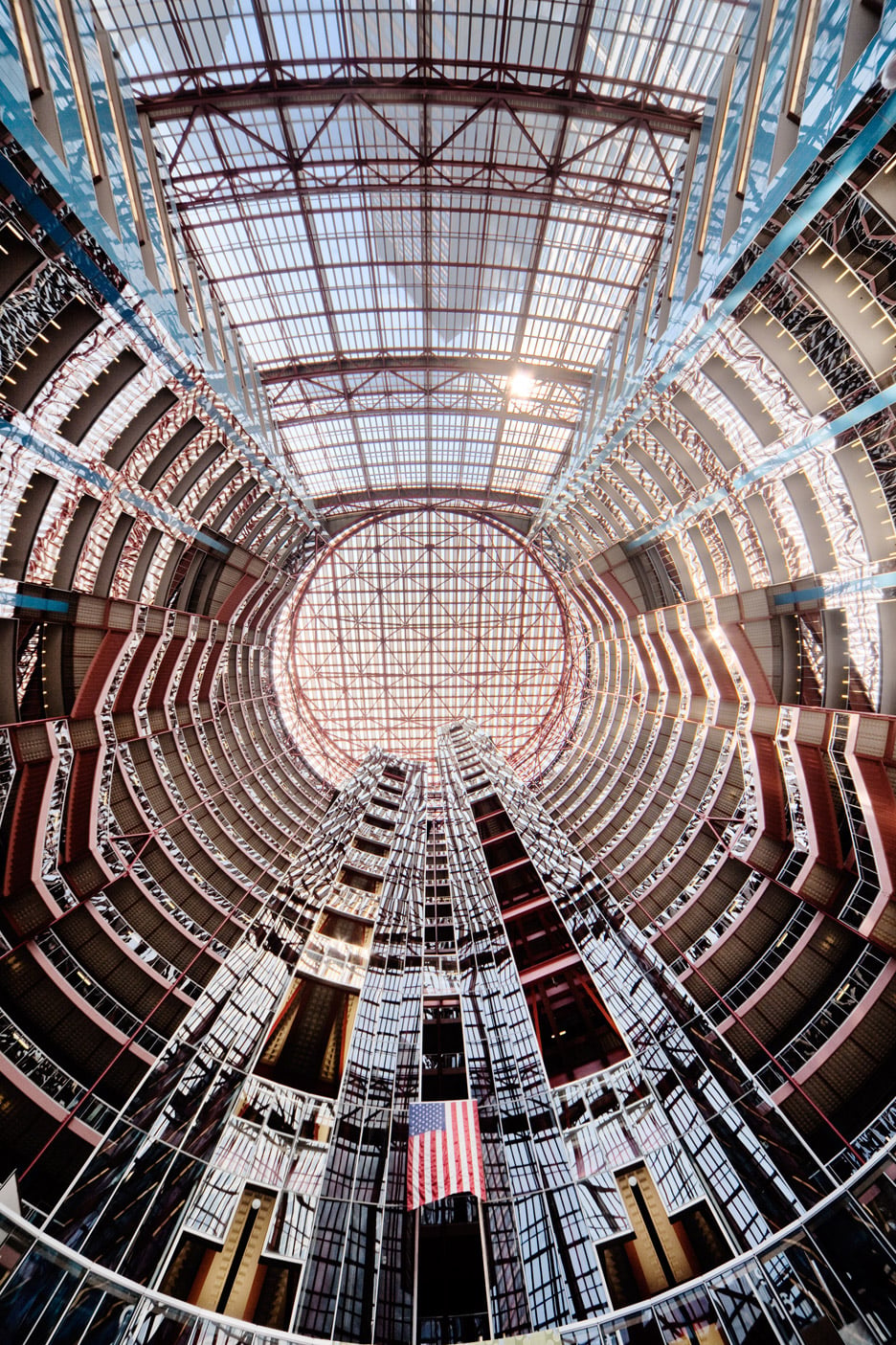 James Thompson Center by Helmut Jahn