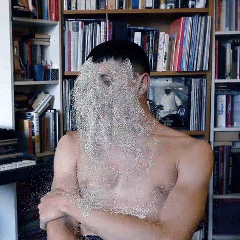 Kévin Bray uses 3D scanning to duplicate Gwilym Gold for his Greener World music video