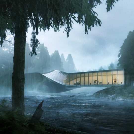 Kistefos Museum by Bjarke Ingels Group, Norway