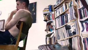 Kévin-Bray 3D-scanning Gwilym Gold Greener World music video