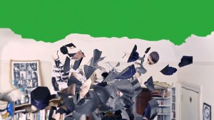 Kévin-Bray 3D-scanning Gwilym Gold Greener World music video