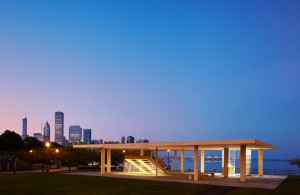 Lakefront Kiosk by Ultramoderne for the Chicago Architecture Biennial 2015