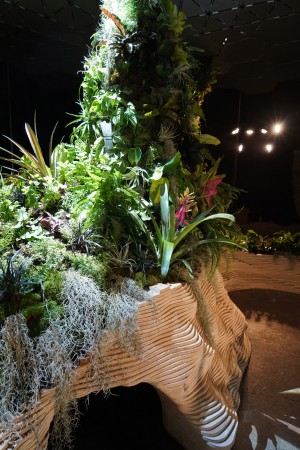 Lowline Lab underground park on Essex Street in Manhatten
