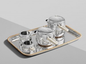 Marc Newson tea set for Georg Jensen