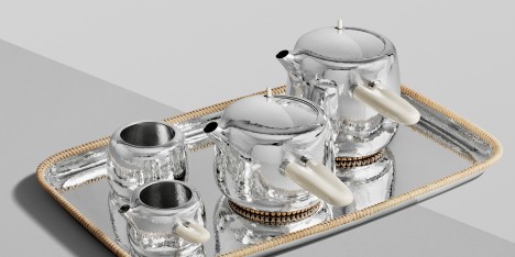 Marc Newson tea set for Georg Jensen