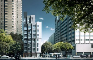 My Micro NY apartment building by nArchitects