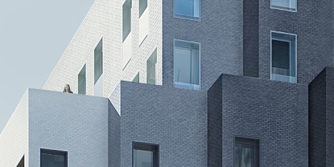 My Micro NY apartment building by nArchitects