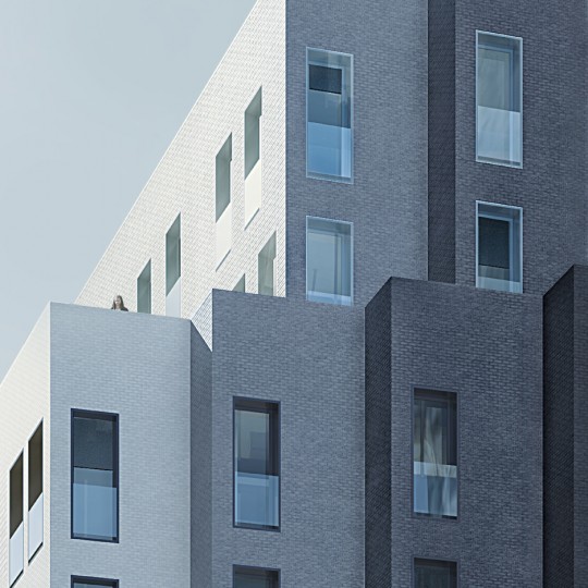 My Micro NY apartment building by nArchitects