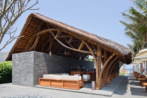 Naman Retreat Beach Bar by Vo Trong Nghia Architects