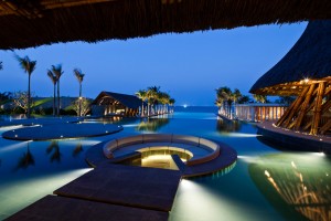 Naman Retreat Beach Bar by Vo Trong Nghia Architects