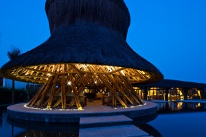 Naman Retreat Beach Bar by Vo Trong Nghia Architects