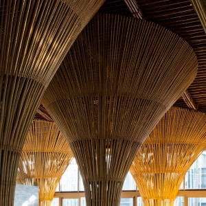 Naman Retreat Beach Bar by Vo Trong Nghia Architects
