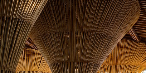 Naman Retreat Beach Bar by Vo Trong Nghia Architects