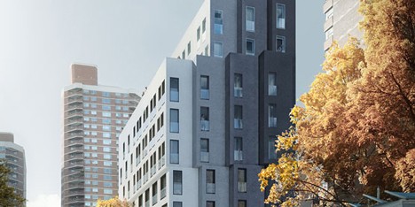 My Micro NY apartment building by nArchitects