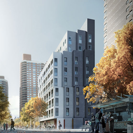 My Micro NY apartment building by nArchitects