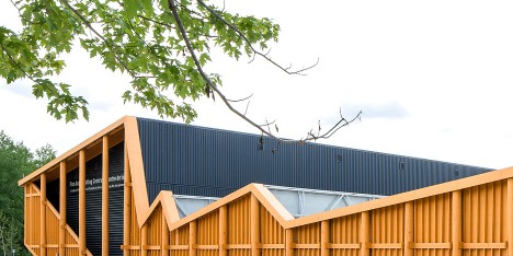 Toronto 2015 Pan American Games Shooting Venue by Magma Architecture