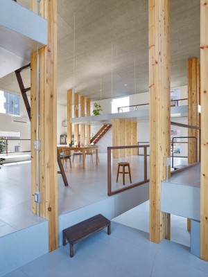 Pillar Grove by Mamiya Shinichi Design Studio