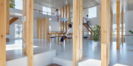 Pillar Grove by Mamiya Shinichi Design Studio
