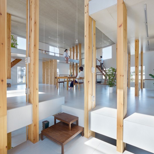 Pillar Grove by Mamiya Shinichi Design Studio