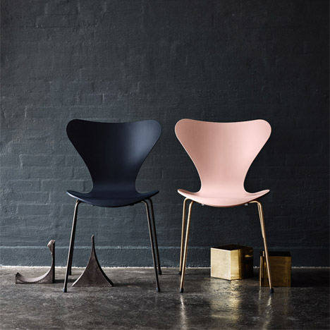 Platner and Bertoia in gold for Knoll