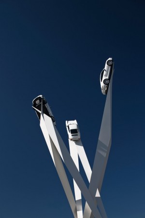 Porsche sculpture by Gerry Judah