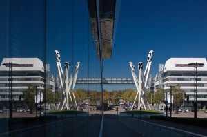 Porsche sculpture by Gerry Judah