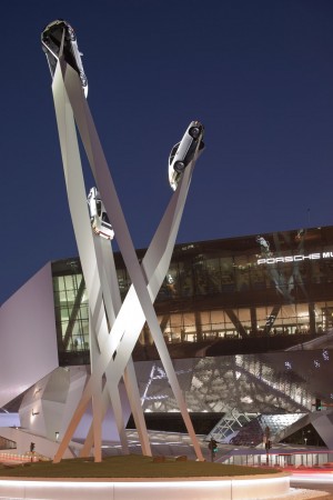 Porsche sculpture by Gerry Judah