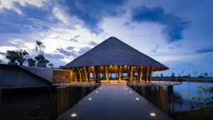 Sen Village Community Center by Vo Trong Nghia Architects