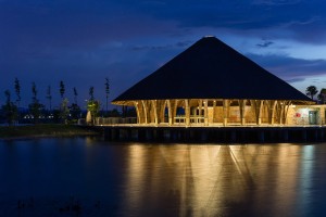 Sen Village Community Center by Vo Trong Nghia Architects