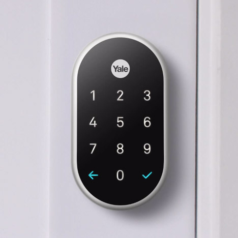 Smart lock by Nest and Yale