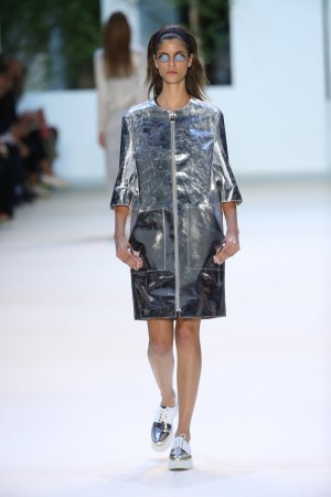 Sou Fujimoto buildings as clothing by Akris SS16