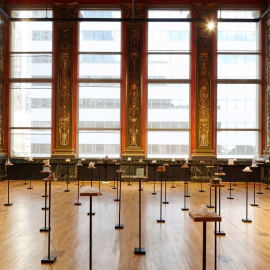 Sou Fujimoto's Architecture Is Everywhere installation at Chicago Architecture Biennial 2015