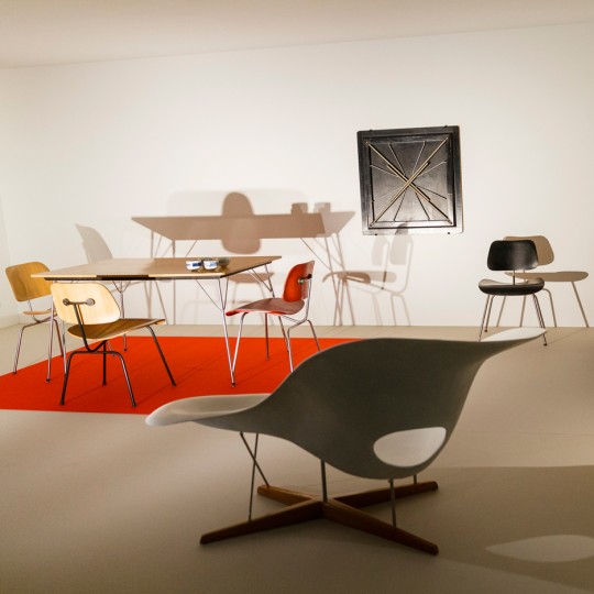 The World of Charles and Ray Eames exhibition at the Barbican