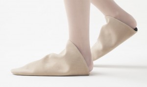 Triangular slippers by Nendo