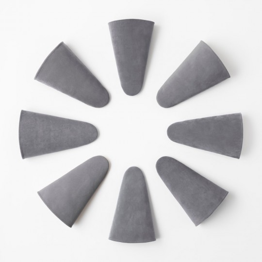 Triangular slippers by Nendo